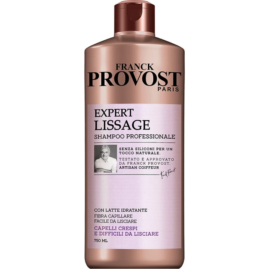Frank Provost Expert Lissage Shampoo Con Latte Idratante Per Capelli Facili Da Lisciare Shampoo Capelli