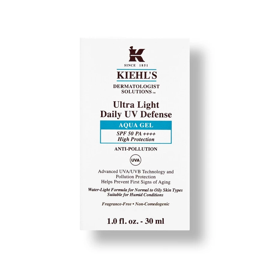 Kiehl's Ultra Light Daily Uv Defense Aqua Gel Spf 50 Protezione Solare - immagine 2