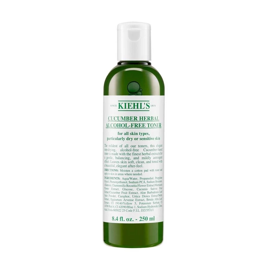 Kiehl's Cucumber Herbal Alcohol-Free Toner Tonico Viso