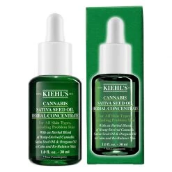 Kiehl's Cannabis Sativa Seed Oil Herbal Concentrate Olio Viso